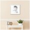 ArtToFrames 20x20" Matted Picture Frame with 16x16" Single Mat Photo Opening Framed in 1.25" White and 2" Mat (FWM-3966-20x20)